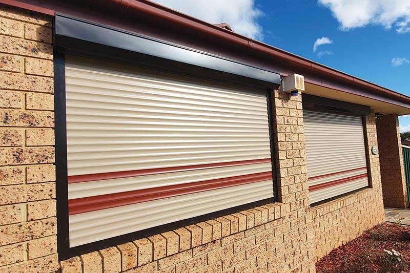 Impulse Shutters and Blinds Roller Shutters on wall