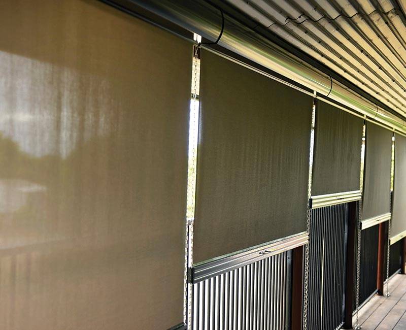 Impulse Shutters and Blinds Outdoor Blinds Variety