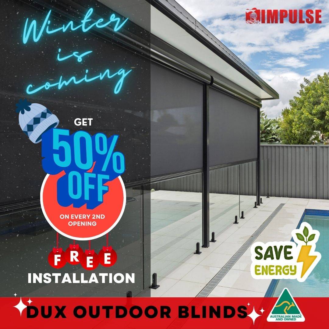 Impulse Outdoor Blinds Offer